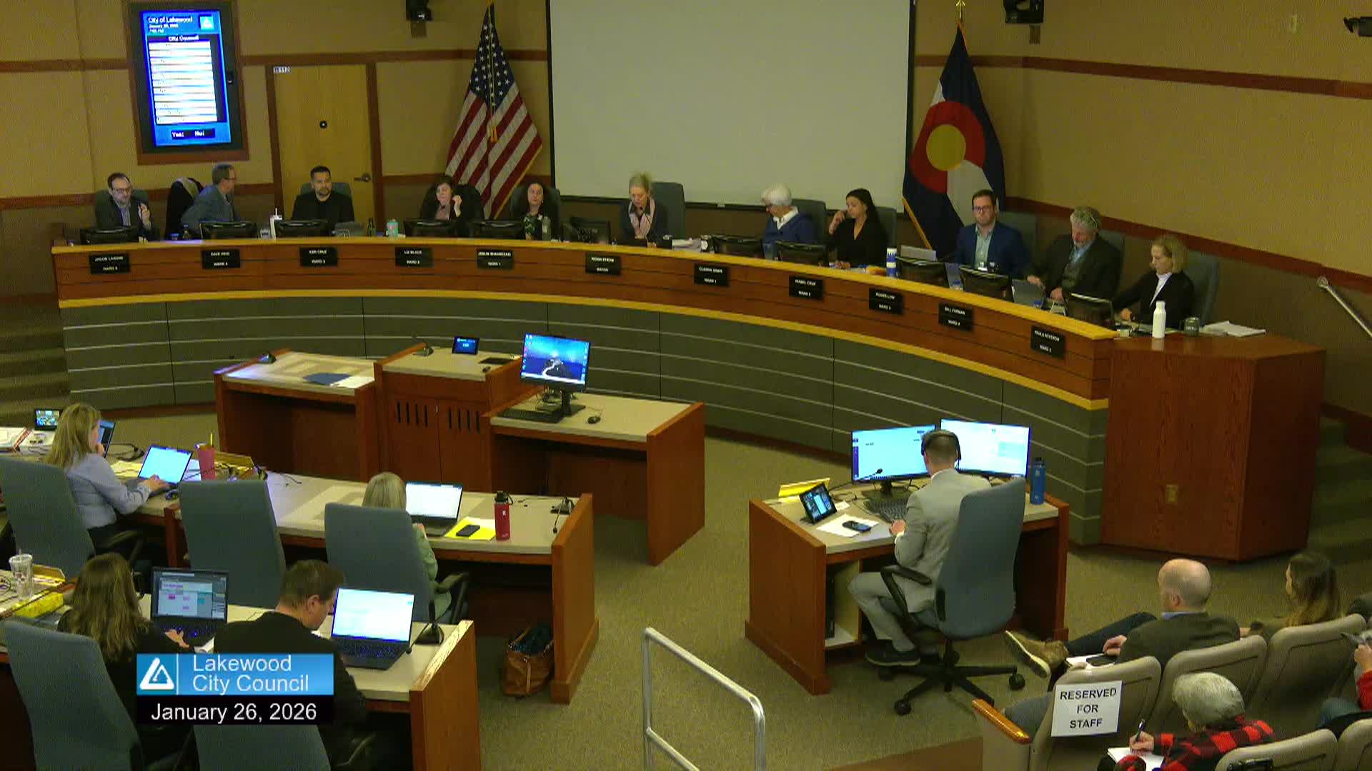 Thumbnail image for 01-26-2026 Lakewood City Council Meeting Video