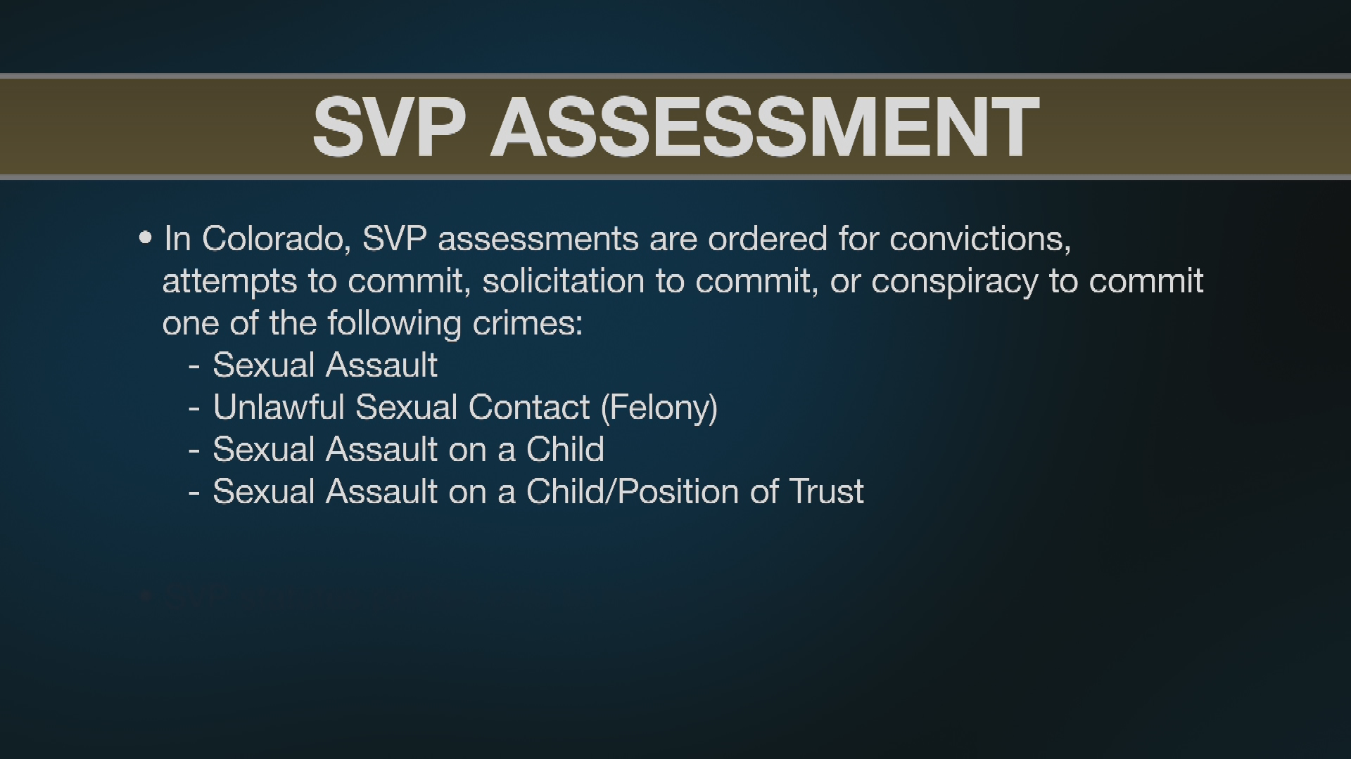 Thumbnail image for Sexually Violent Predator Notification